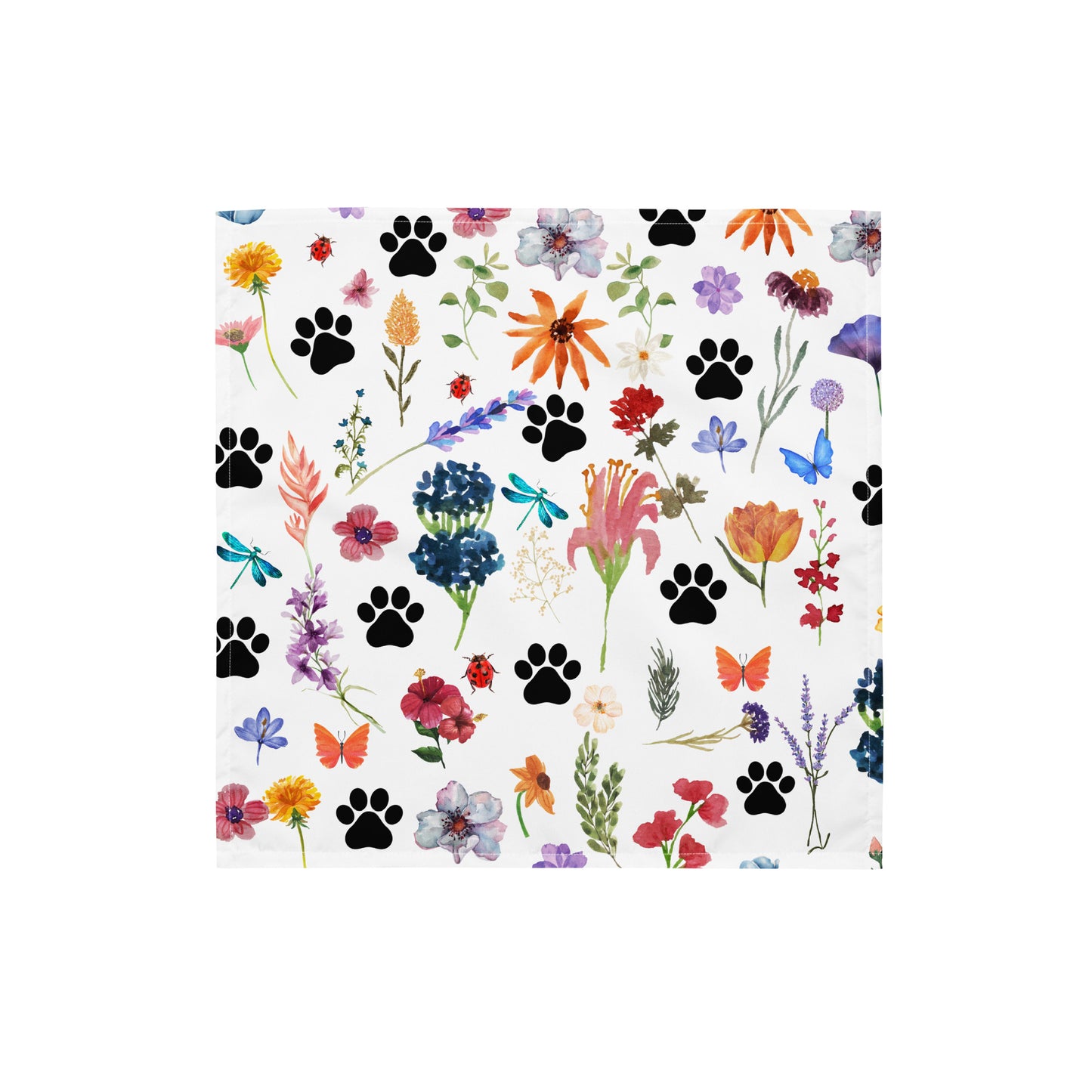 Panuelo Floral Silvestre: Un Toque de Naturaleza para Tu Perro