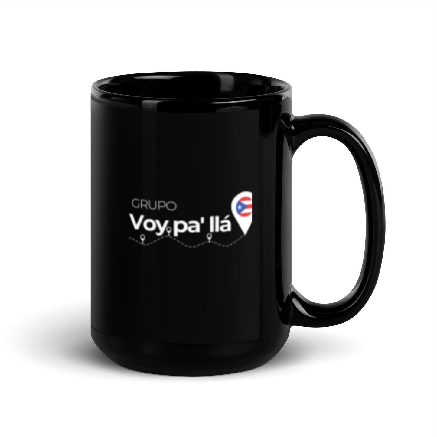 Taza Negra Gruppo "Voy Pa' Lla'"