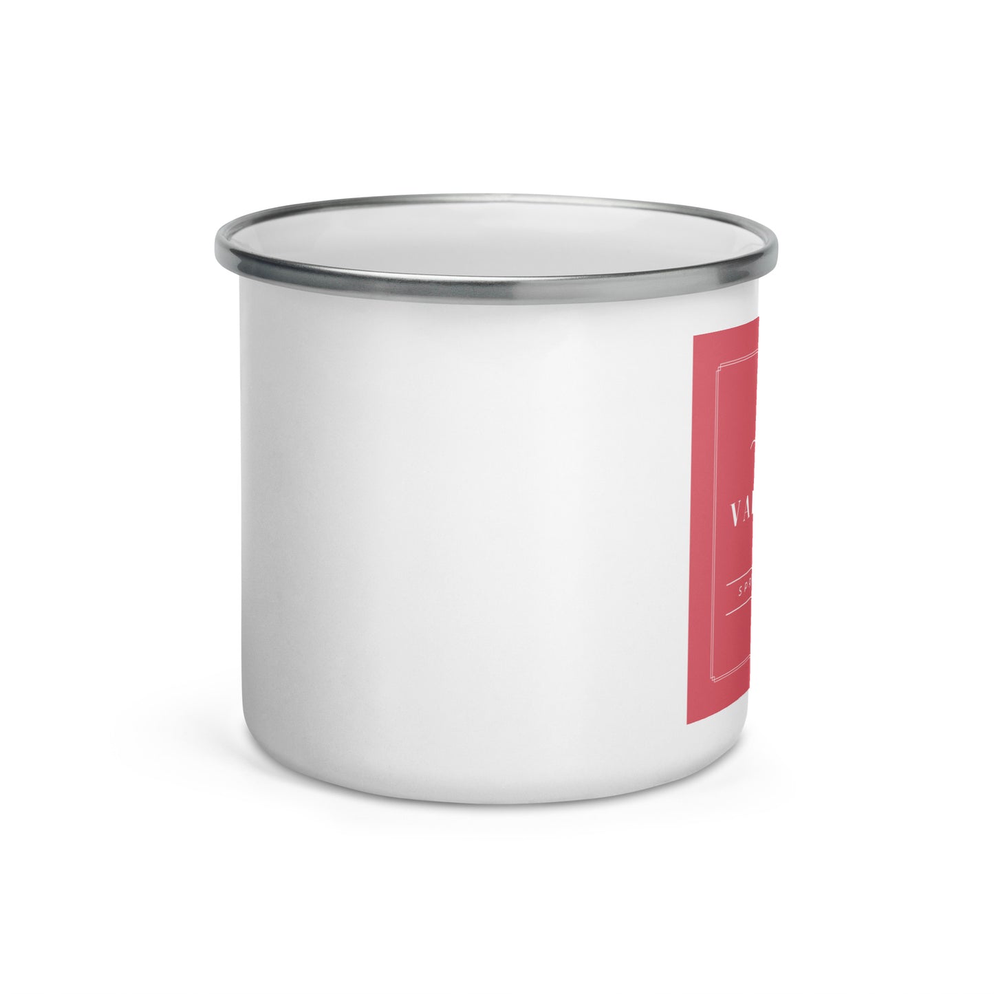 Taza esmaltada Feliz San Valentin