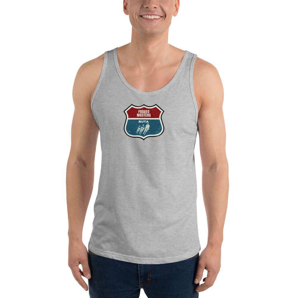 Camiseta de tirantes para hombre, Fogueo Ruta Masters