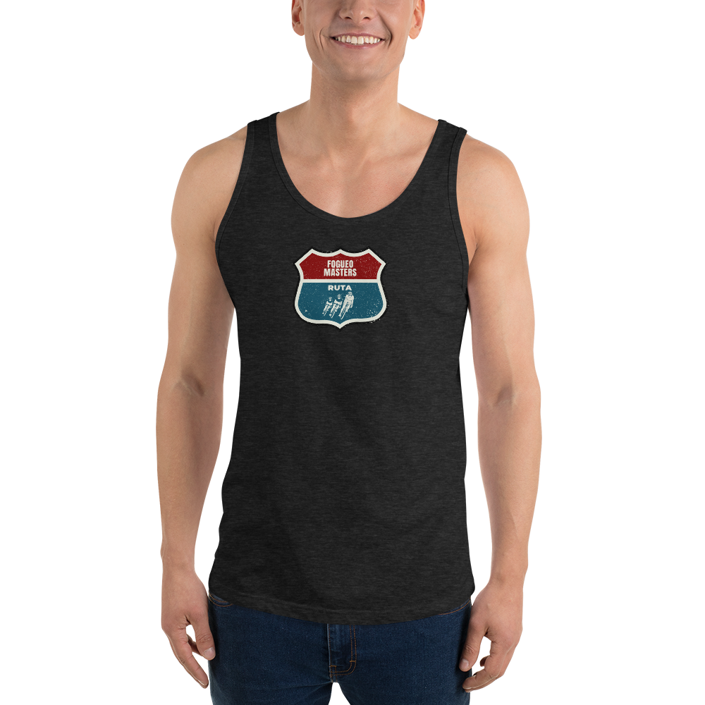Camiseta de tirantes para hombre, Fogueo Ruta Masters