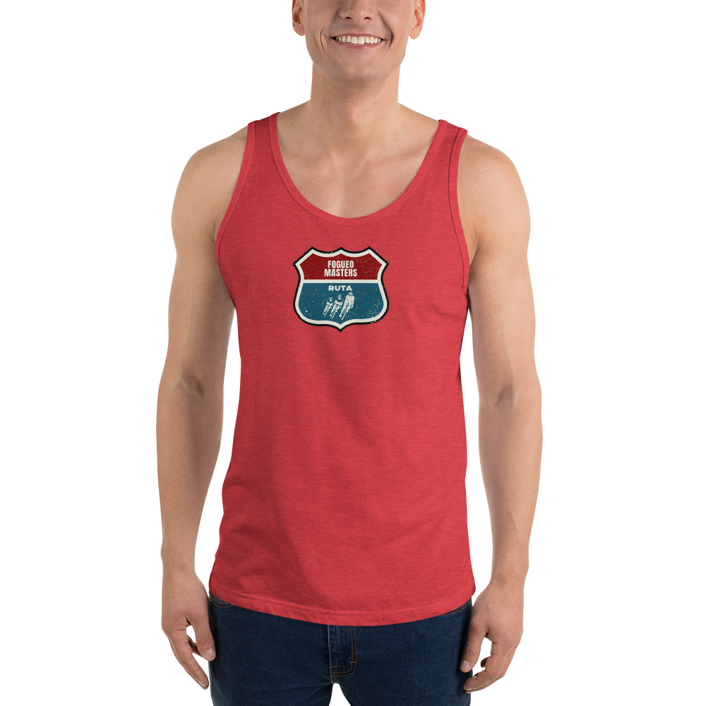 Camiseta de tirantes para hombre, Fogueo Ruta Masters
