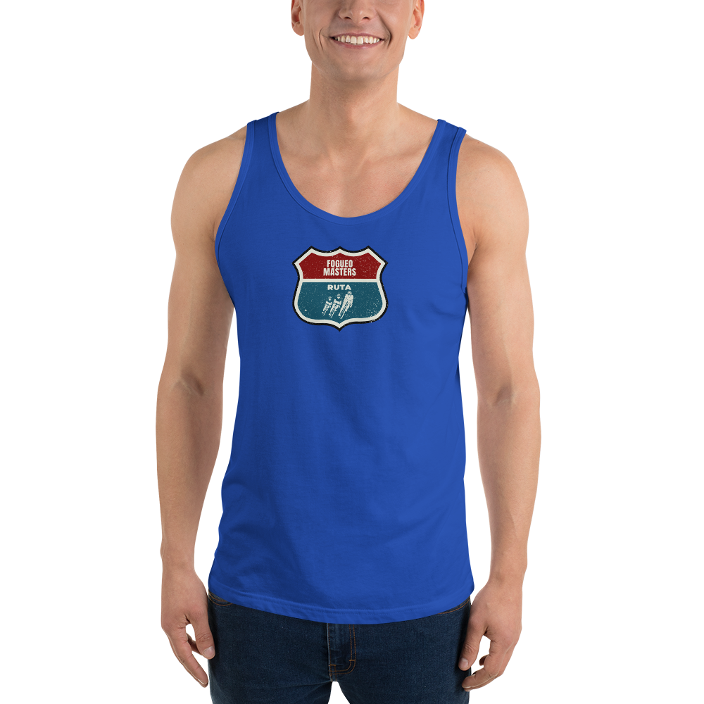 Camiseta de tirantes para hombre, Fogueo Ruta Masters