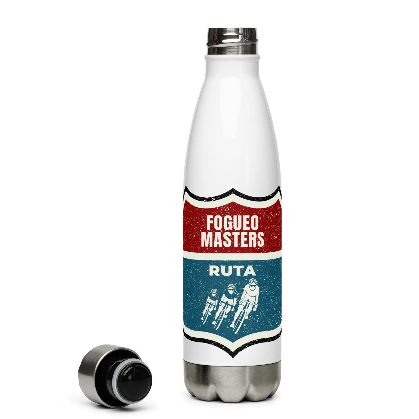 Botella de Agua de Acero Inoxidable Ruta Masters