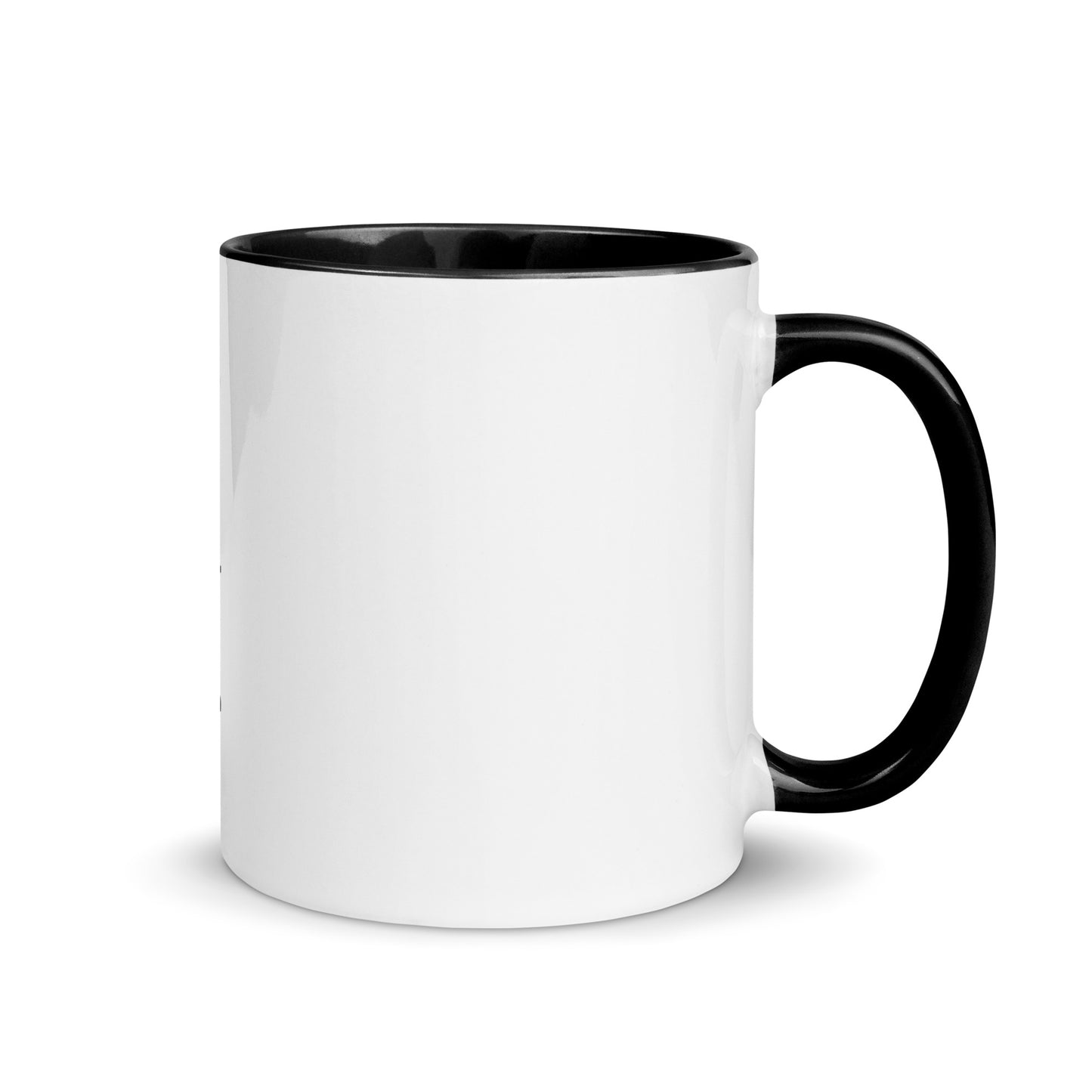 Taza con Color en Interior, Beber un Café un Buen Libro