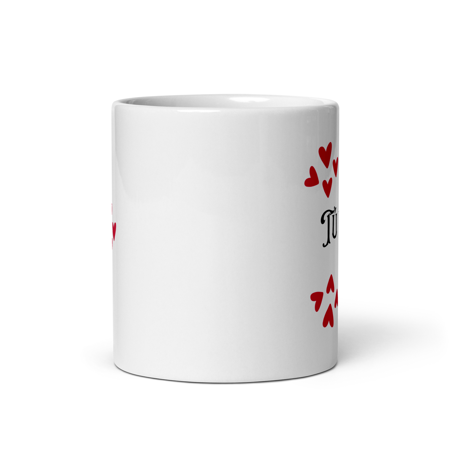 Taza blanca Tu y Yo