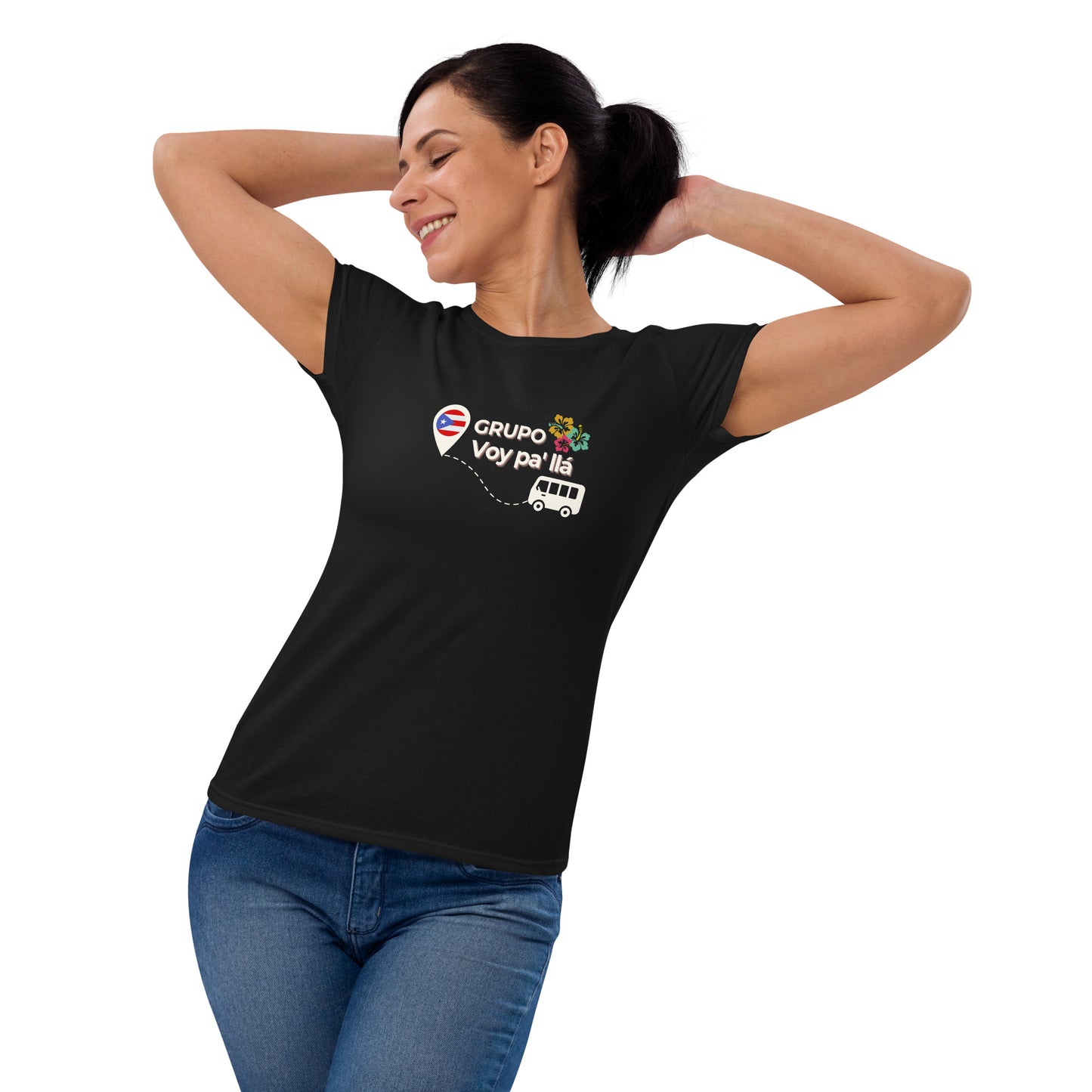 Camiseta 'Voy pa' llá': Comodidad y Estilo para Mujeres Ecológicas
