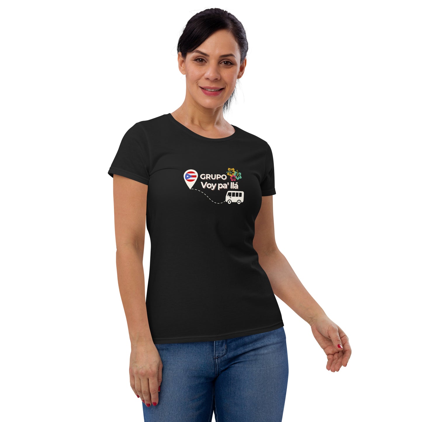 Camiseta 'Voy pa' llá': Comodidad y Estilo para Mujeres Ecológicas