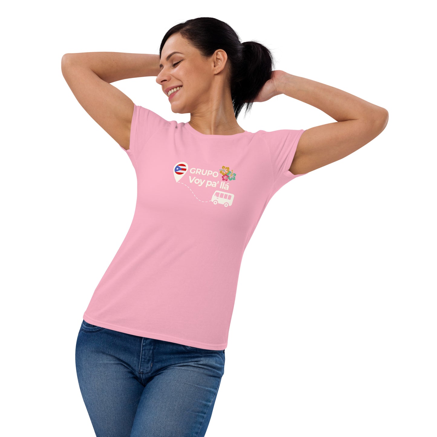 Camiseta 'Voy pa' llá': Comodidad y Estilo para Mujeres Ecológicas