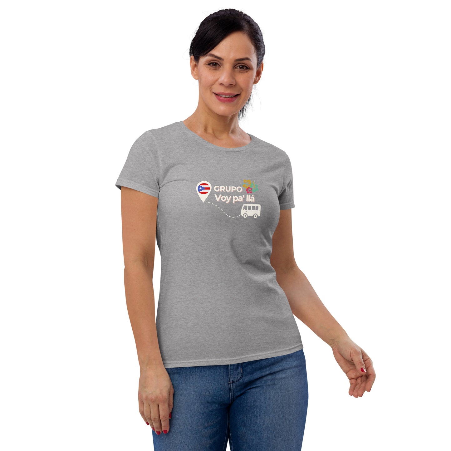Camiseta 'Voy pa' llá': Comodidad y Estilo para Mujeres Ecológicas