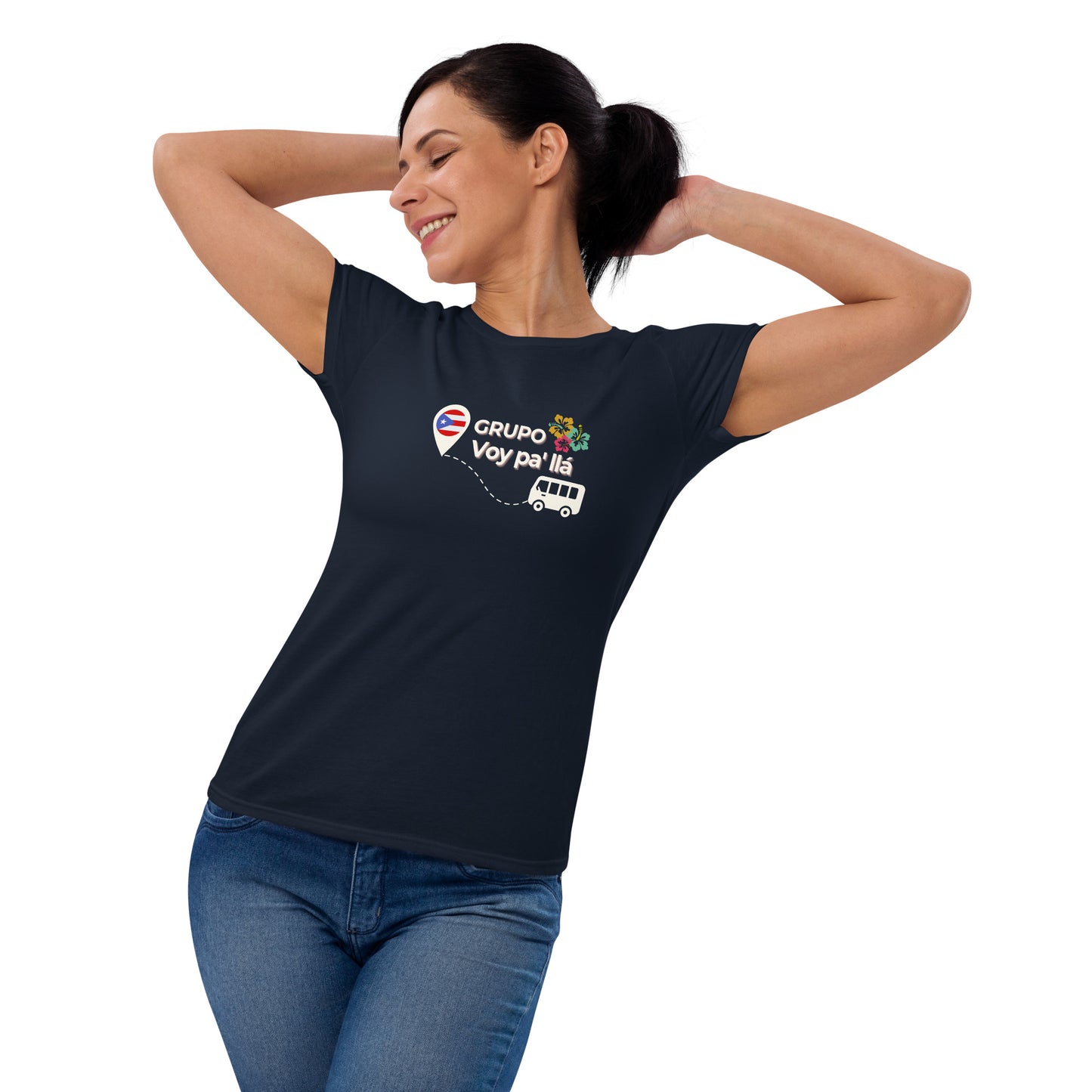 Camiseta 'Voy pa' llá': Comodidad y Estilo para Mujeres Ecológicas