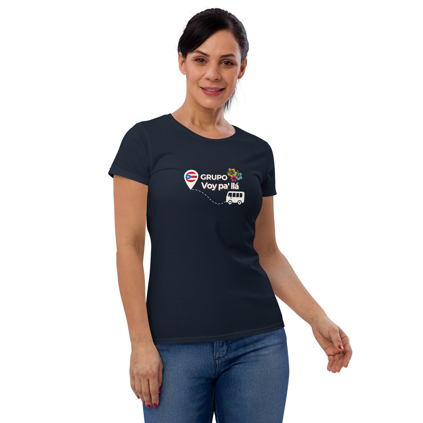 Camiseta 'Voy pa' llá': Comodidad y Estilo para Mujeres Ecológicas