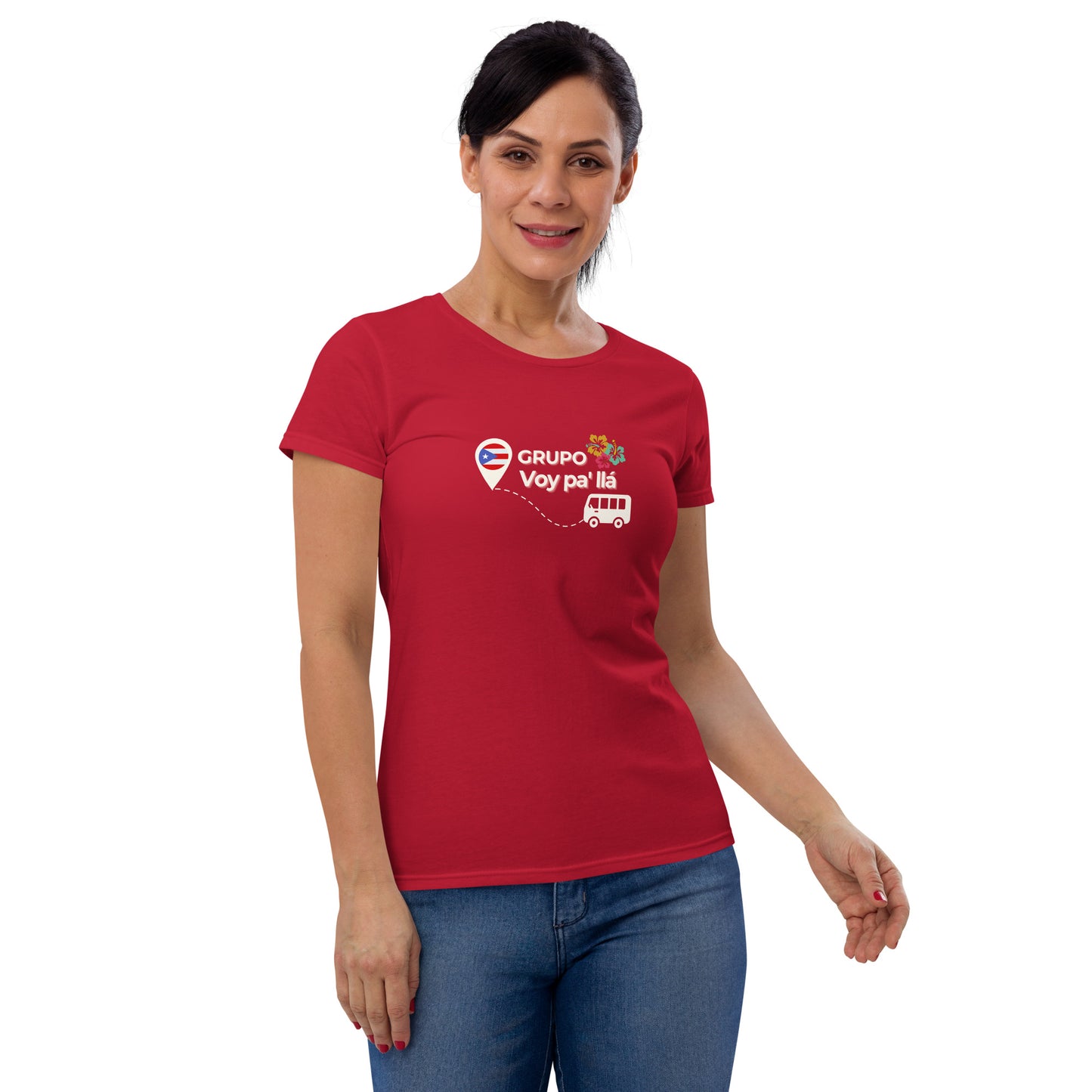 Camiseta 'Voy pa' llá': Comodidad y Estilo para Mujeres Ecológicas