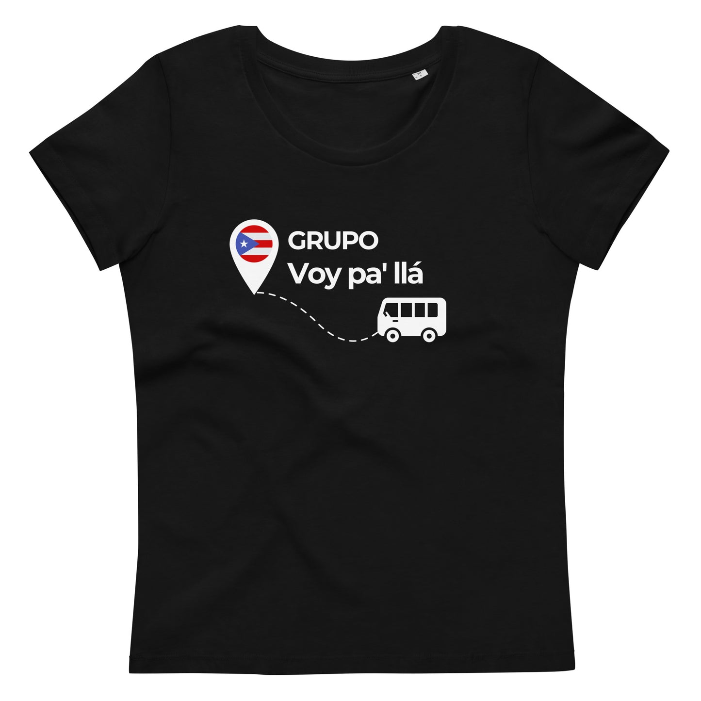 Camiseta ecológica ajustada para mujer