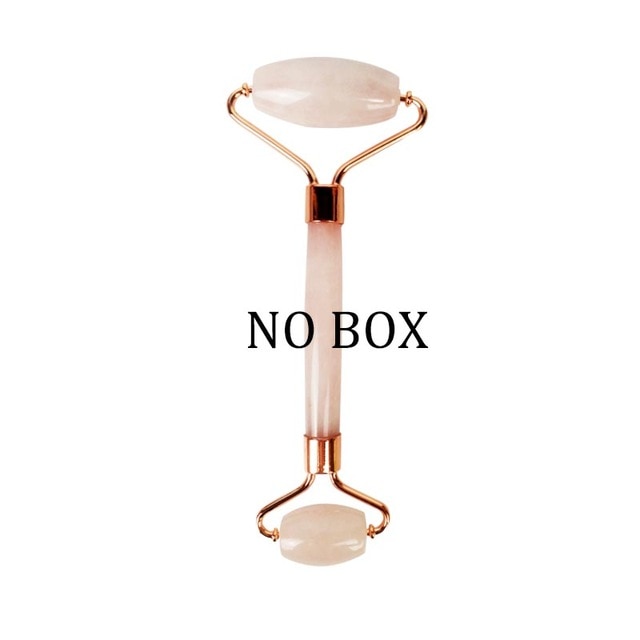 Rose Quartz Crystal Massage Roller