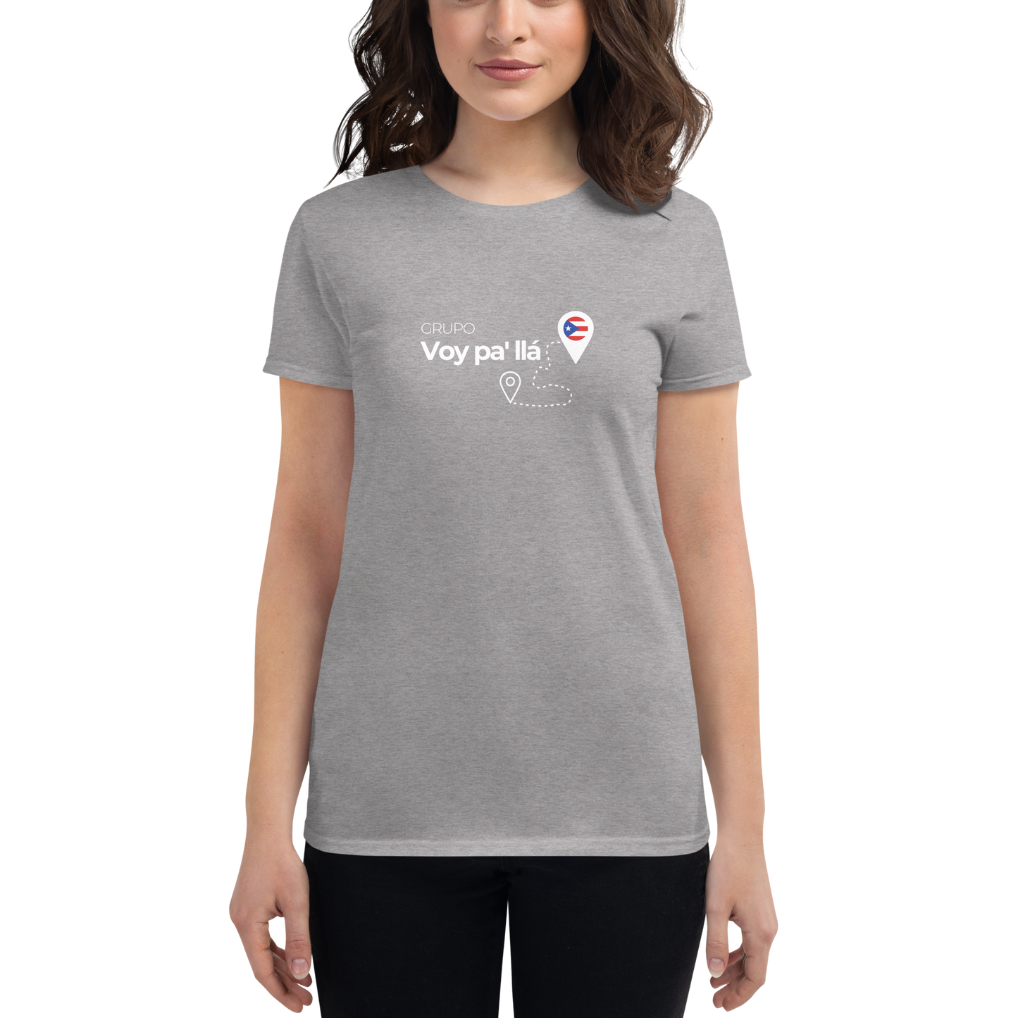 Camiseta de Mujer Grupo Voy pa' llá