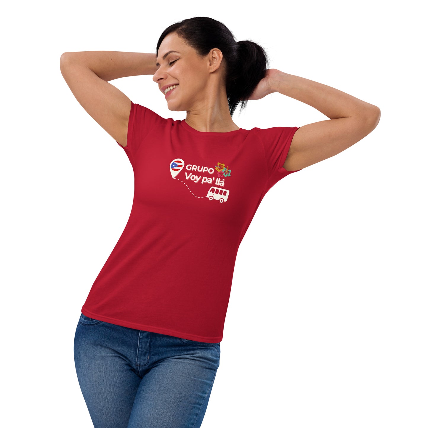 Camiseta 'Voy pa' llá': Comodidad y Estilo para Mujeres Ecológicas